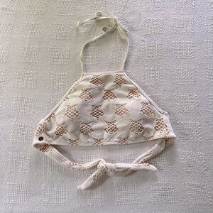 Billabong Starfish Halter Tie Swimsuit Top